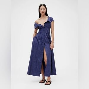 GAP Studio By Zac Posen Poplin Maxi Dress